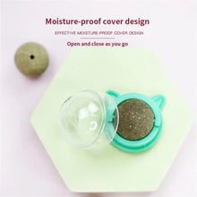 Load image into Gallery viewer, Cat Toys Catnip Wall Ball Clean Mouth Promote Digestion Kitten Candy Licking Snacks Pet Mint Ball Toys for Cats Cat Accessories
